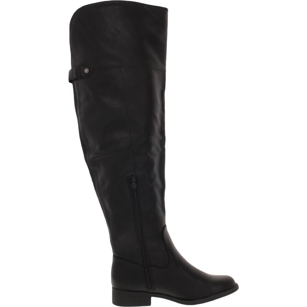 Sun + Stone Womens Allicce Black Suede Tall Knee-High Boots 5.5 M NIB NEW!